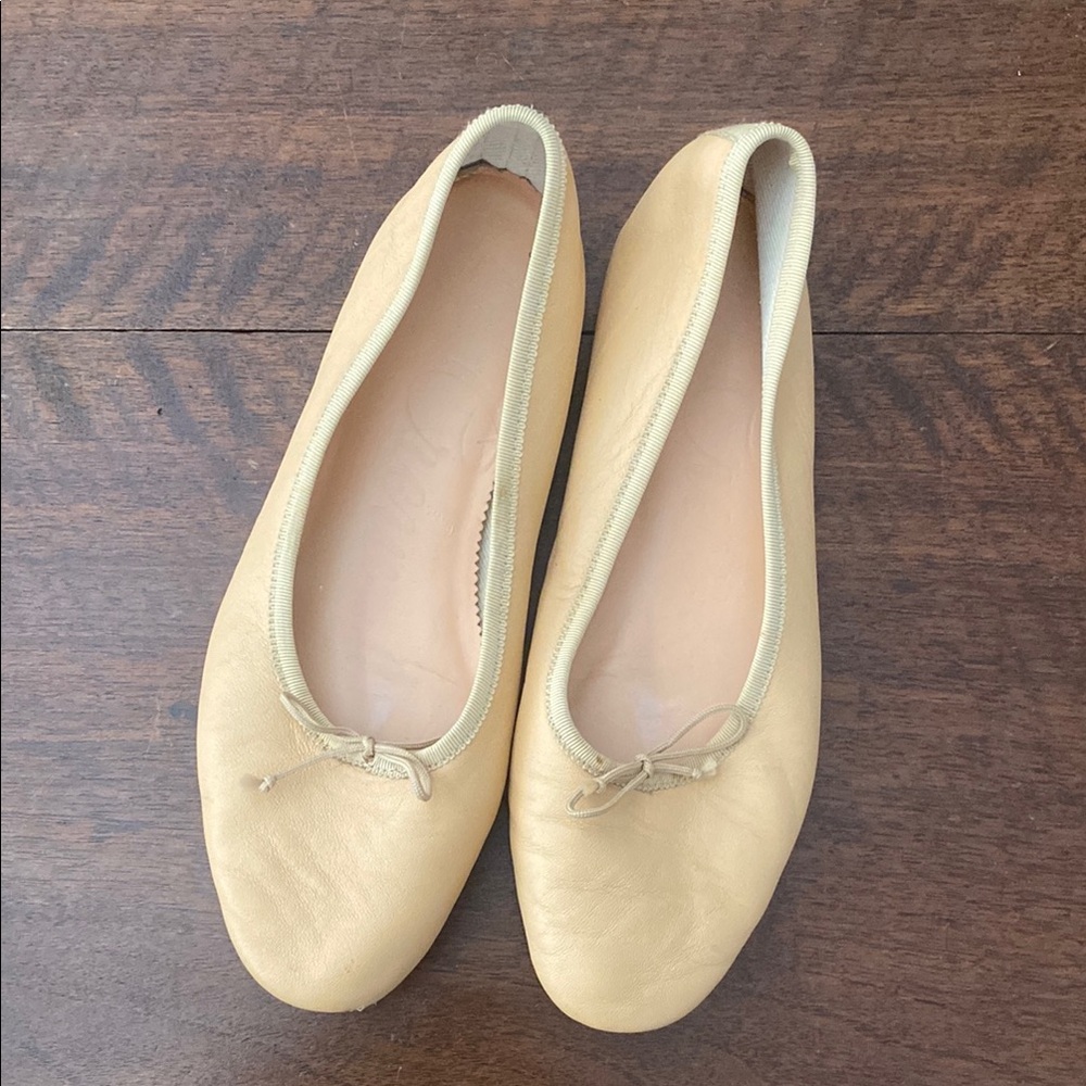 J. Crew Cream Ballet Flats